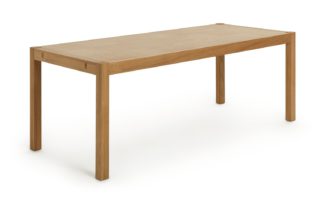 An Image of Habitat Laurie Solid Wood 8 Seater Dining Table - Oak
