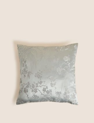 An Image of M&S Floral Jacquard Cushion