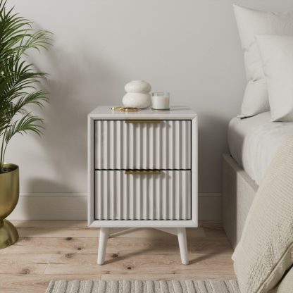 An Image of Neena Bedside Table Grey