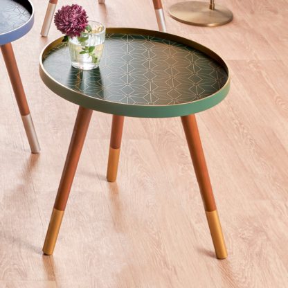 An Image of Pacific Peretti Side Table, Pine Grey