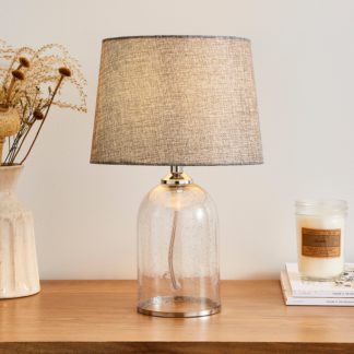 An Image of Lenny Bedside Table Lamp Chrome