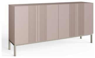 An Image of Frank Olsen Iona 4 Door Sideboard - Mulberry