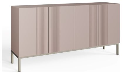 An Image of Frank Olsen Iona 4 Door Sideboard - Mulberry