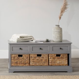 An Image of Pacific Devonshire Sideboard, Grey Painted Pine Grey
