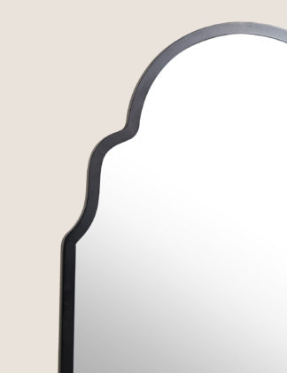 An Image of M&S Madrid Large Curved Wall Mirror