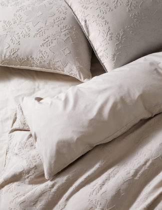 An Image of M&S X Fired Earth Paris Cut Jacquard Gigi Bedding Set