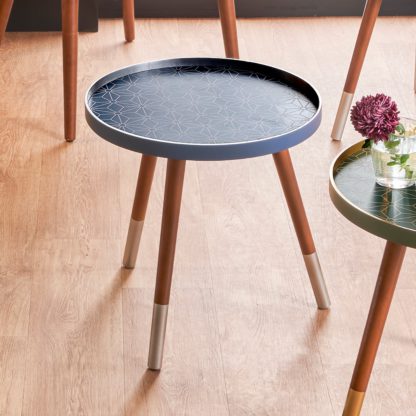 An Image of Pacific Peretti Side Table, Pine Grey