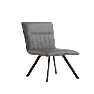 An Image of Arthur Set of 2 Dining Chairs Grey