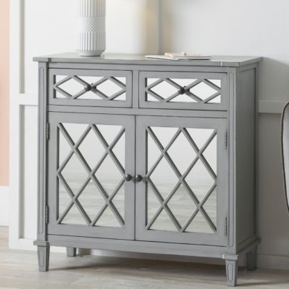 An Image of Pacific Puglia Sideboard, Painted Pine White