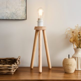 An Image of Paint Your Own Tripod Table Lamp Natural
