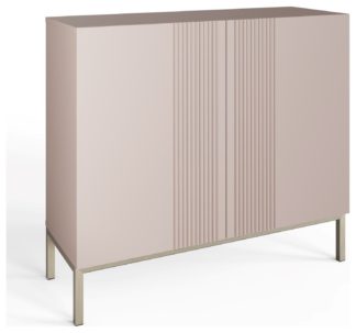 An Image of Frank Olsen Iona 2 Door Sideboard - Mulberry