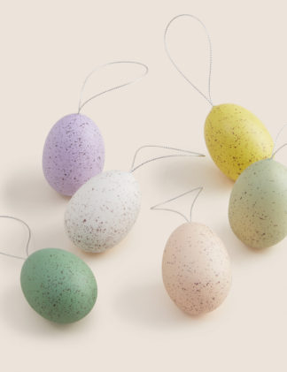 An Image of M&S 6pk Egg Decorations