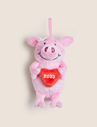 An Image of M&S Hanging Valentines Penny Pig™ Decoration