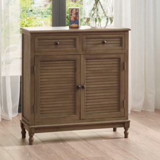 An Image of Pacific Ashwell Sideboard, Taupe Painted Pine Taupe
