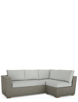 An Image of M&S Marlow Rattan Garden Corner Sofa