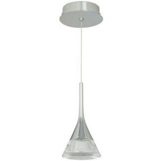 An Image of Bathstore Icon Crystal Pendant Light