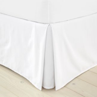 An Image of Hotel T230 Cotton Sateen Valance White