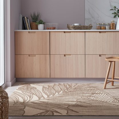 1952d45eebf371035aee1b959c441b0822d286a656ee7d936807ce1d00fea652.jpg An Image of PractiRug Tropics Washable Rug Tropics Olive