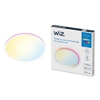 An Image of WiZ Aura Smart LED Ceiling Light White