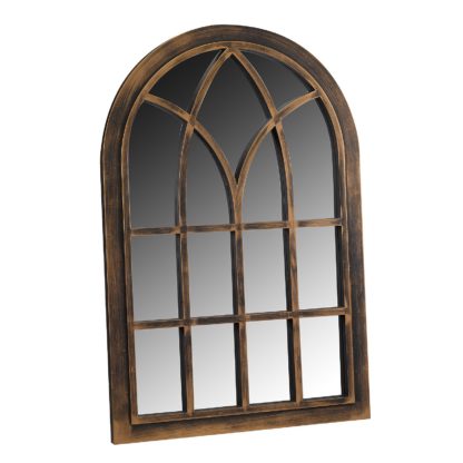 An Image of Eden Home and Garden Mirror - Coppergris