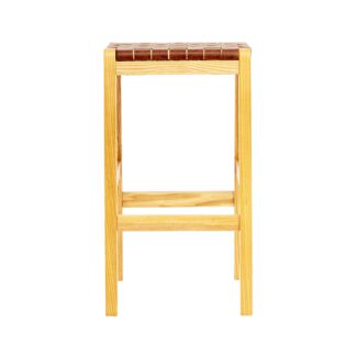 An Image of Amari Counter Stool Natural Ash (Brown)