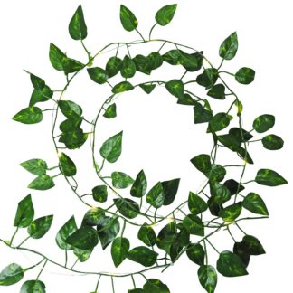 An Image of Homebase Edit Botanical Solar Garland - 5m