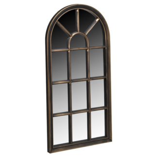 An Image of Vista Home and Garden Mirror - Coppergris