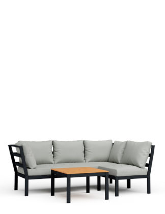 An Image of M&S Porto 4 Seater Garden Corner Sofa Set