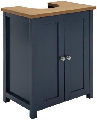 An Image of Argos Home Livingston Under Sink Unit - Blue