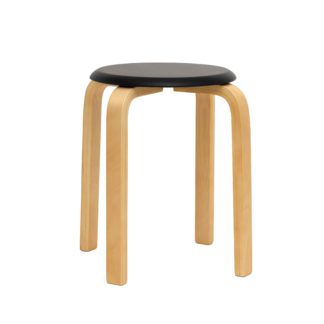 An Image of Elements Freja Stool Black