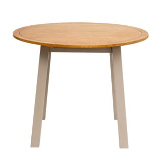 An Image of Clifford Round Dining Table Grey