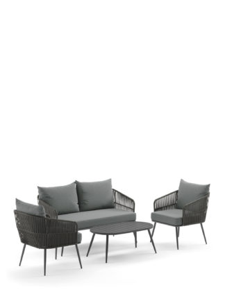 An Image of M&S Melbourne 4 Seater Garden Table & Chairs