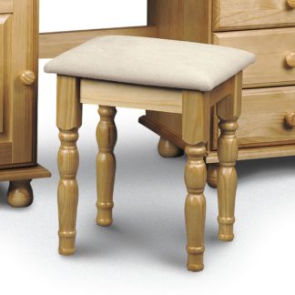 An Image of Pickwick Antique Pine Dressing Table Stool