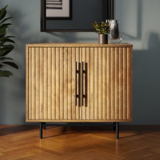 An Image of Bryant Compact Sideboard Wood (Brown)