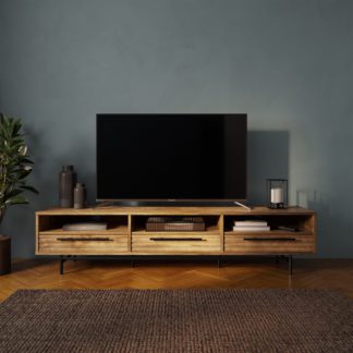 An Image of Bryant Extra Wide TV Unit Wood (Brown)