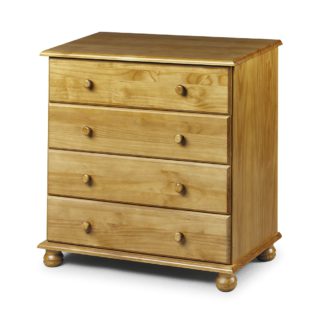 An Image of Pickwick Antique Pine 4 Drawer Chest