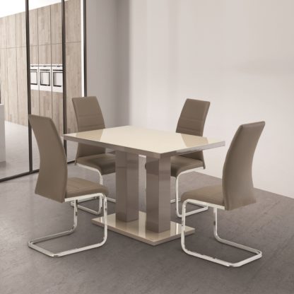 An Image of Riley 1.2m Dining Table Grey