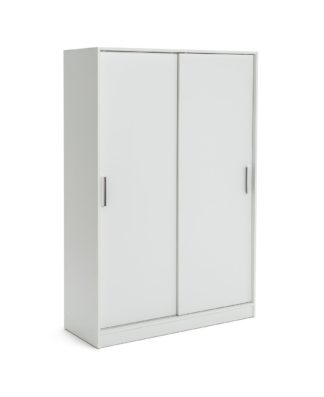 An Image of Argos Home Nova 2 Door Sliding Wardrobe - White