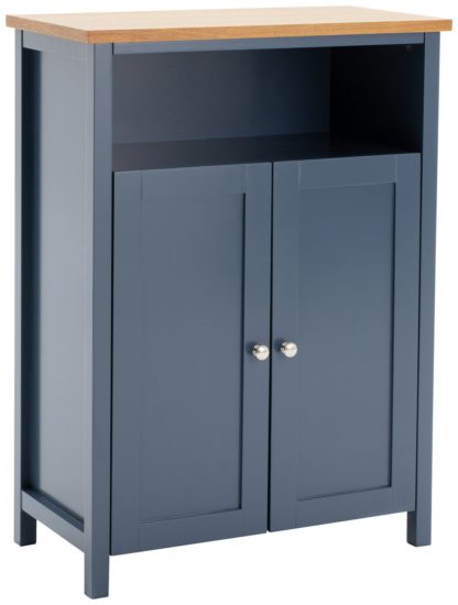 An Image of Argos Home Livingston Double Unit - Blue