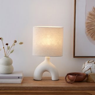 An Image of Noah Arc Table Lamp 35cm Natural
