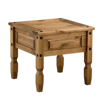 An Image of Corona Pine Lamp Table