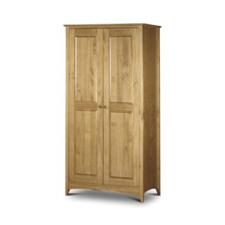 An Image of Kendal Pine 2 Door Wardrobe