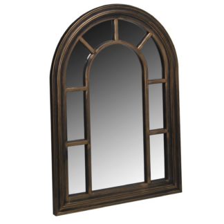 An Image of Arcadia Home and Garden Mirror - Coppergris