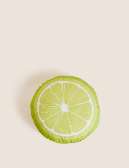 An Image of M&S Lemon Outdoor Cushion