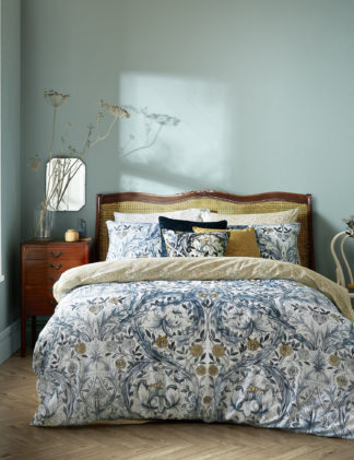 An Image of William Morris At Home Pure Cotton African Marigold Bedding Set