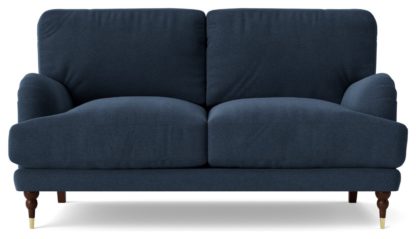 0c59a87d2e5f4f59d195a83685d1477ba22a5c3d7b19cea1791b9c59560dc484.jpg An Image of Swoon Charlbury Velvet 2 Seater Sofa - Fern Green