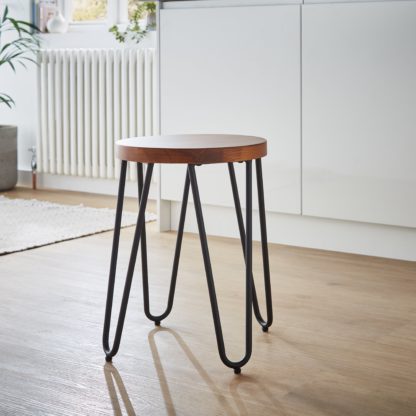 An Image of Torino Low Stool Pine