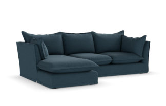 An Image of M&S X Fired Earth Blenheim Chaise Sofa (Left Hand)