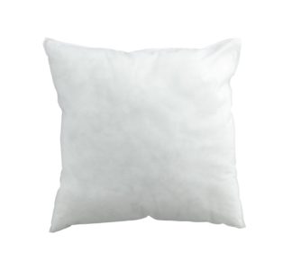 An Image of Argos Home Hollowfibre Cushion Pad - White - 43x43cm