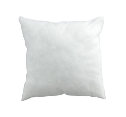 An Image of Argos Home Hollowfibre Cushion Pad - White - 43x43cm